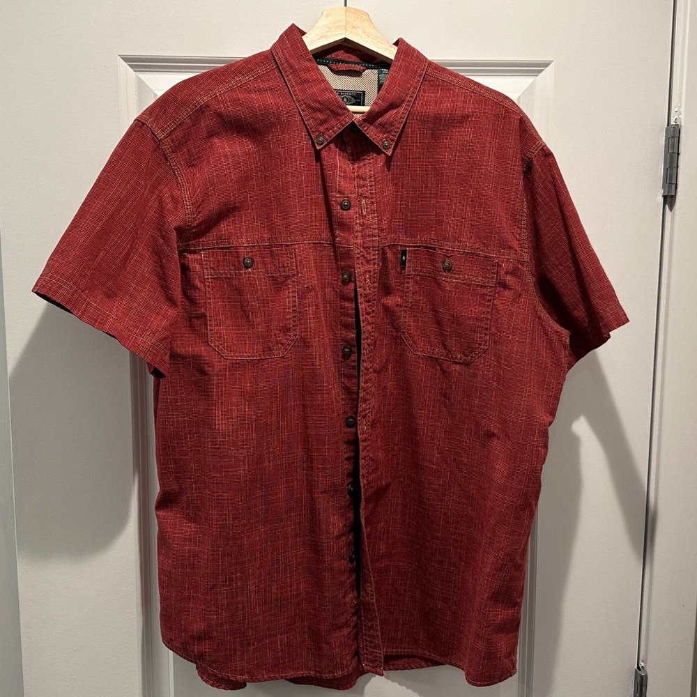 G.H. Bass & Co. Short Sleeve Fishing Shirt XXL